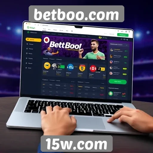 Interface do Betboo.com é amigável para novos usuários